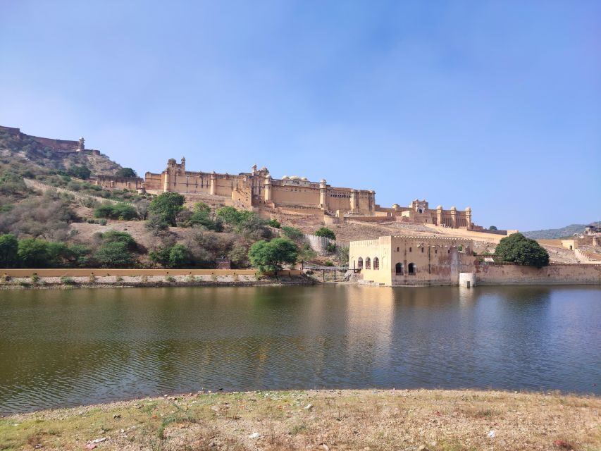 From Delhi: Private Jaipur & Amber Fort Guided Tour by Car - Jal Mahal from outside: when you can’t enter, you still get the iconic shot