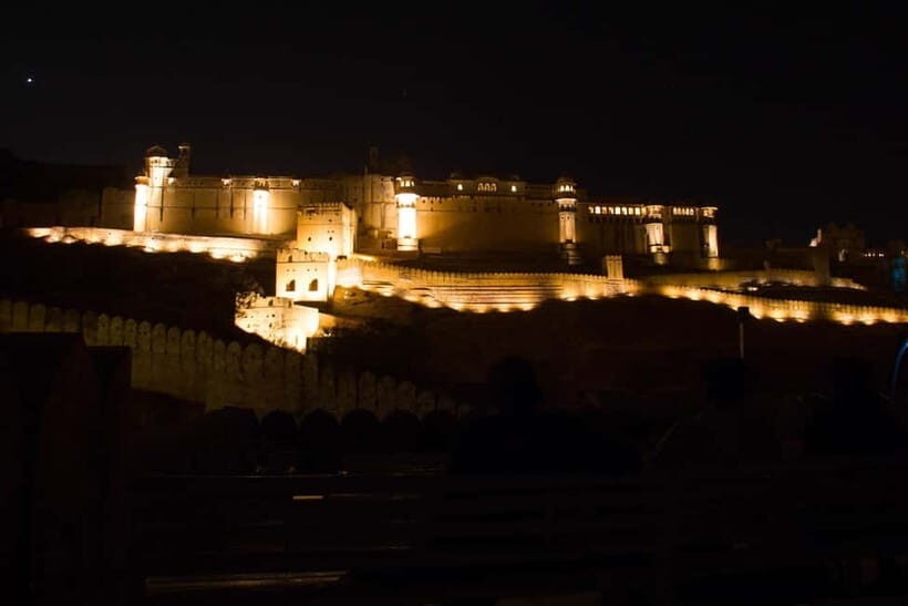 Jaipur: Amber Fort Light & Sound Show with Dinner - Key things to know before you go