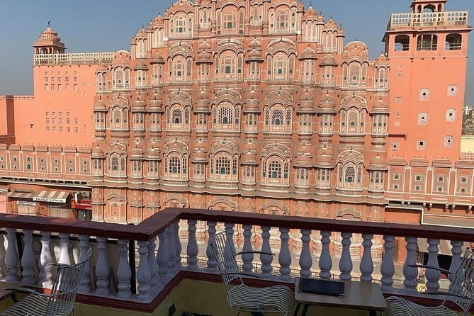 Jaipur Full-Day Private Tour Including Sunset at Nahargarh Fort - Monkey Temple (Galtaji): three sacred pools, cliffs, and etiquette
