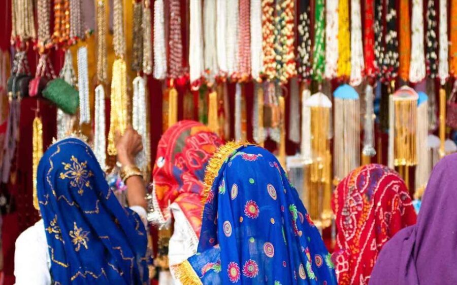 Jaipur Shopping: Jewelry, Fabrics, Rugs & Block Printing - Fabrics, saris, and block printing: the craft you can understand before you buy