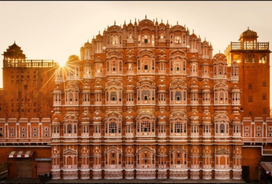 Two days Jaipur tour with guide by private car. - After lunch: Royal Gaitor (cremation grounds) and a smarter market stop